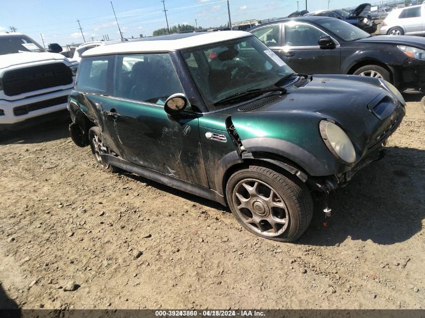 2005 Mini Cooper S VIN: WMWRE33585TL10689 Lot: 39243860