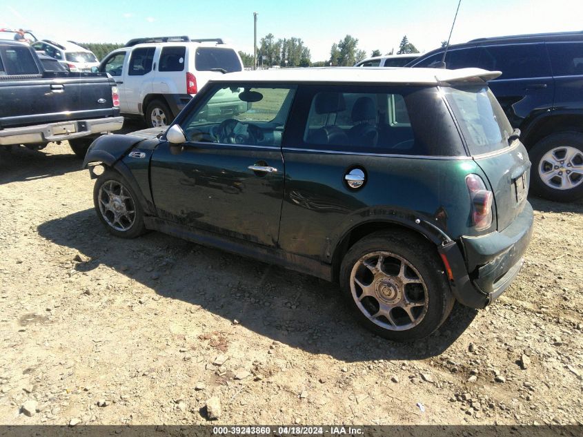 2005 Mini Cooper S VIN: WMWRE33585TL10689 Lot: 39243860