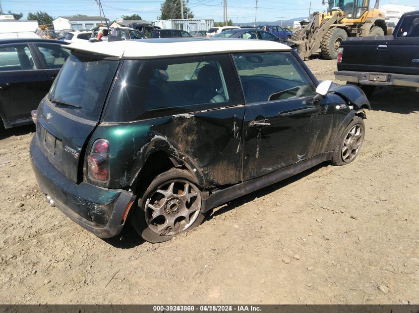 2005 Mini Cooper S VIN: WMWRE33585TL10689 Lot: 39243860