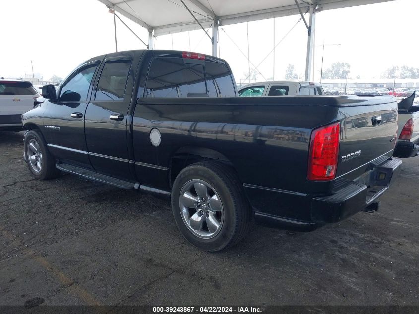 2003 Dodge Ram 1500 Slt/Laramie/St VIN: 1D7HA18D33S304306 Lot: 39243867