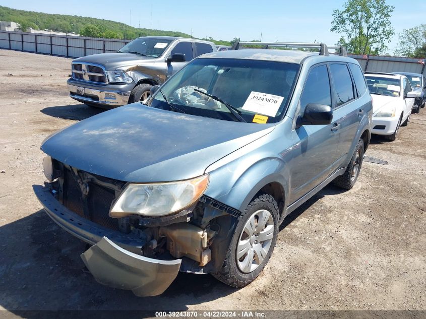2009 Subaru Forester 2.5X VIN: JF2SH61689H794267 Lot: 39243870
