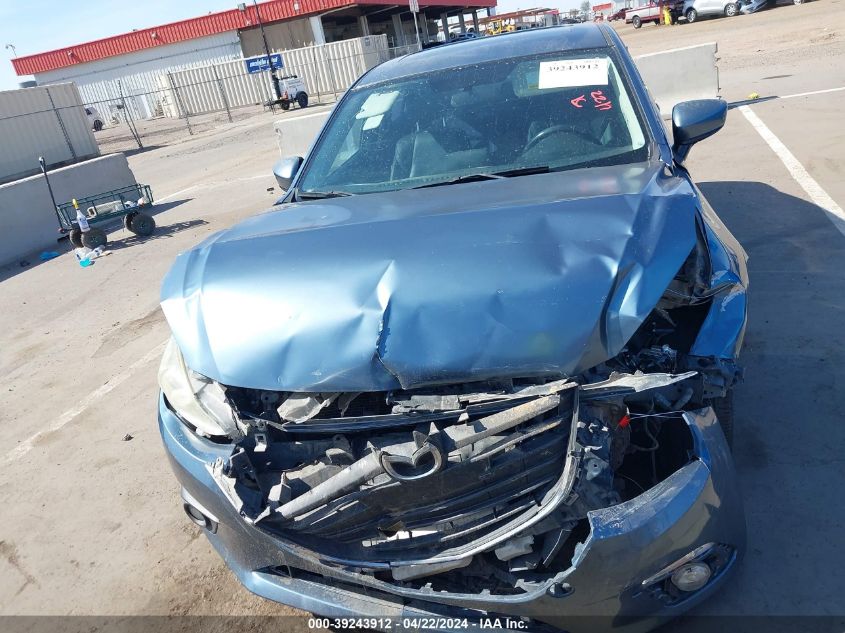 2015 Mazda Mazda3 I Grand Touring VIN: JM1BM1W71F1256514 Lot: 39243912