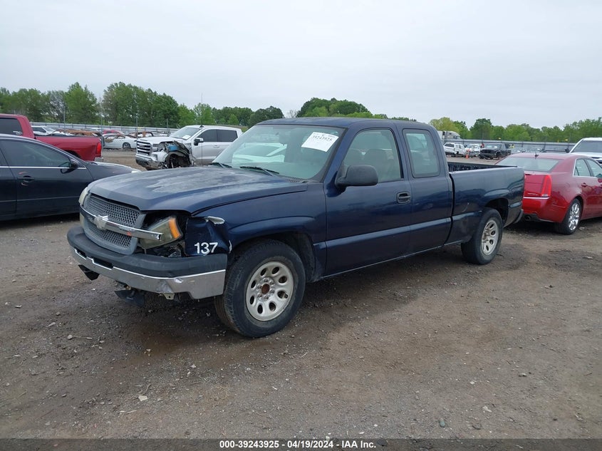 2005 Chevrolet Silverado 1500 Work Truck VIN: 1GCEC19X65Z287382 Lot: 39243925