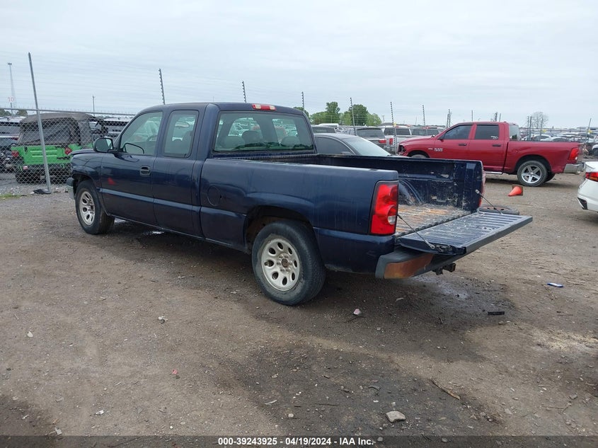 2005 Chevrolet Silverado 1500 Work Truck VIN: 1GCEC19X65Z287382 Lot: 39243925