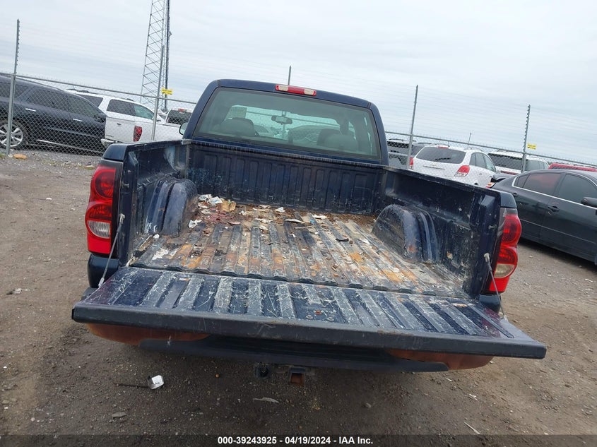 2005 Chevrolet Silverado 1500 Work Truck VIN: 1GCEC19X65Z287382 Lot: 39243925