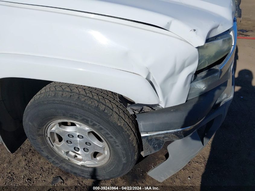 2003 Chevrolet Silverado 1500 Ls VIN: 1GCEK19T03E369953 Lot: 39243964