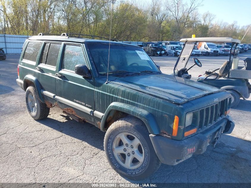 2000 Jeep Cherokee Sport VIN: 1J4FF48S9YL102424 Lot: 50522184