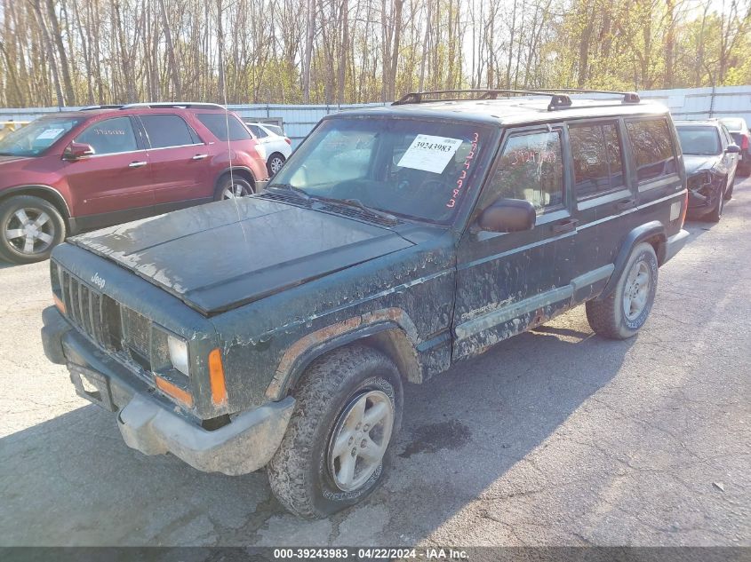 2000 Jeep Cherokee Sport VIN: 1J4FF48S9YL102424 Lot: 50522184