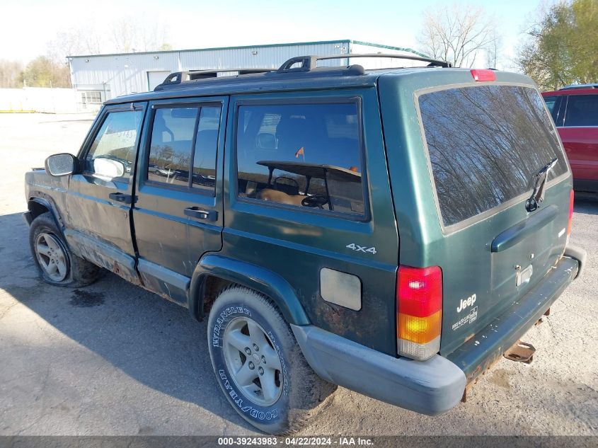 2000 Jeep Cherokee Sport VIN: 1J4FF48S9YL102424 Lot: 50522184