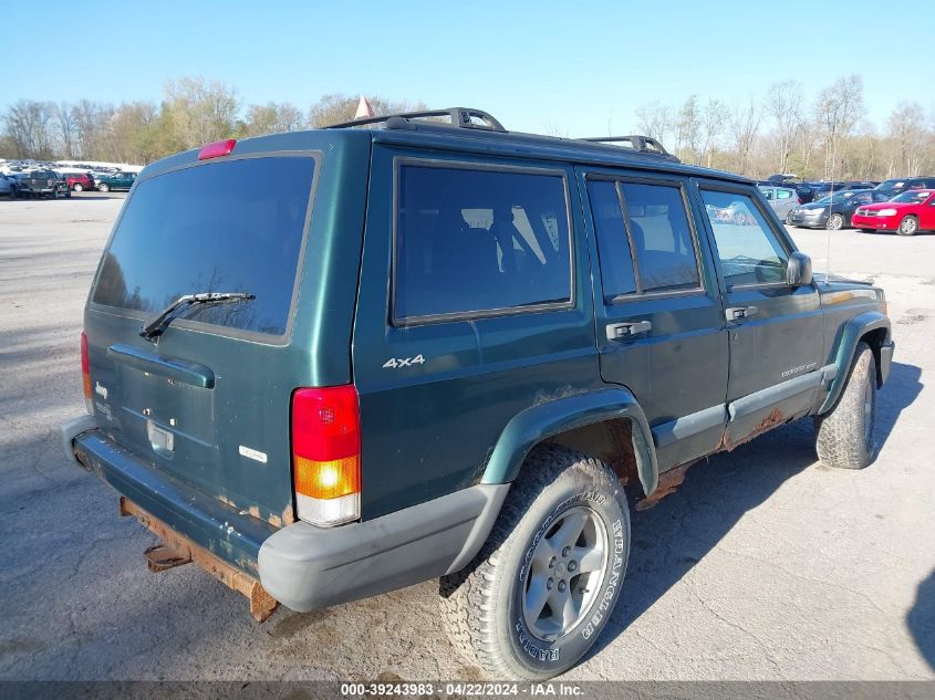 2000 Jeep Cherokee Sport VIN: 1J4FF48S9YL102424 Lot: 50522184