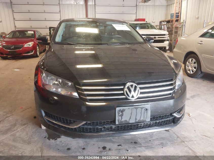 2013 Volkswagen Passat 2.5L Se VIN: 1VWBH7A33DC121383 Lot: 47571464