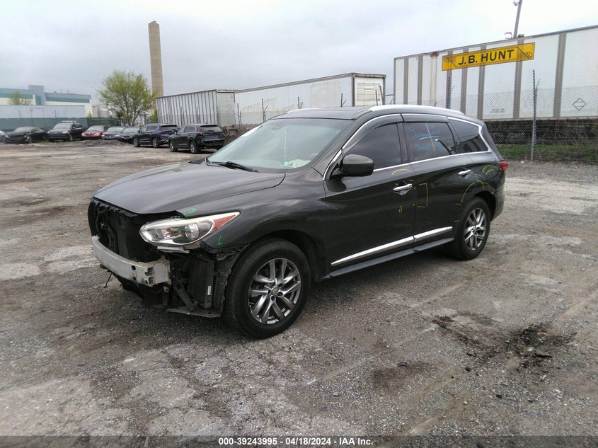 2013 Infiniti Jx35 VIN: 5N1AL0MM2DC343529 Lot: 39243995