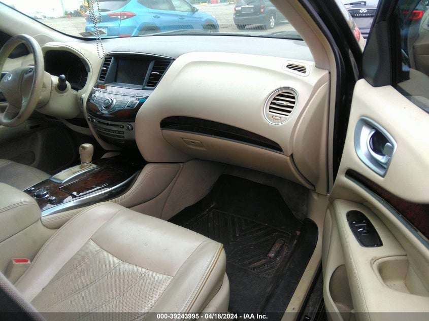 2013 Infiniti Jx35 VIN: 5N1AL0MM2DC343529 Lot: 39243995