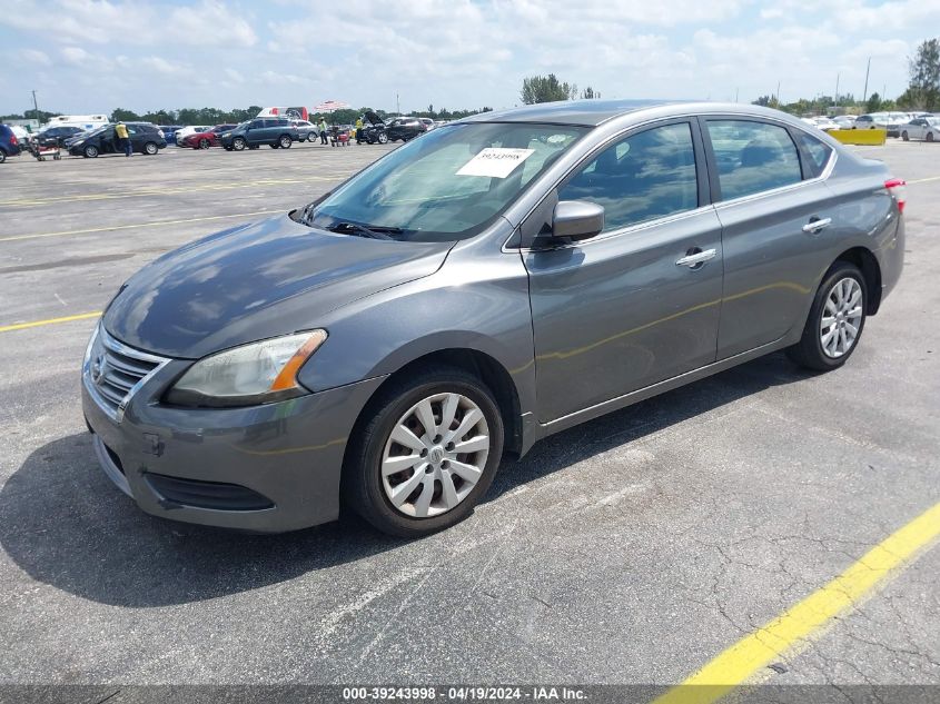 3N1AB7AP6FY245132 | 2015 NISSAN SENTRA