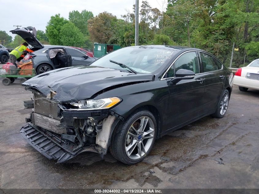 2015 Ford Fusion Titanium VIN: 3FA6P0K99FR106446 Lot: 39244002