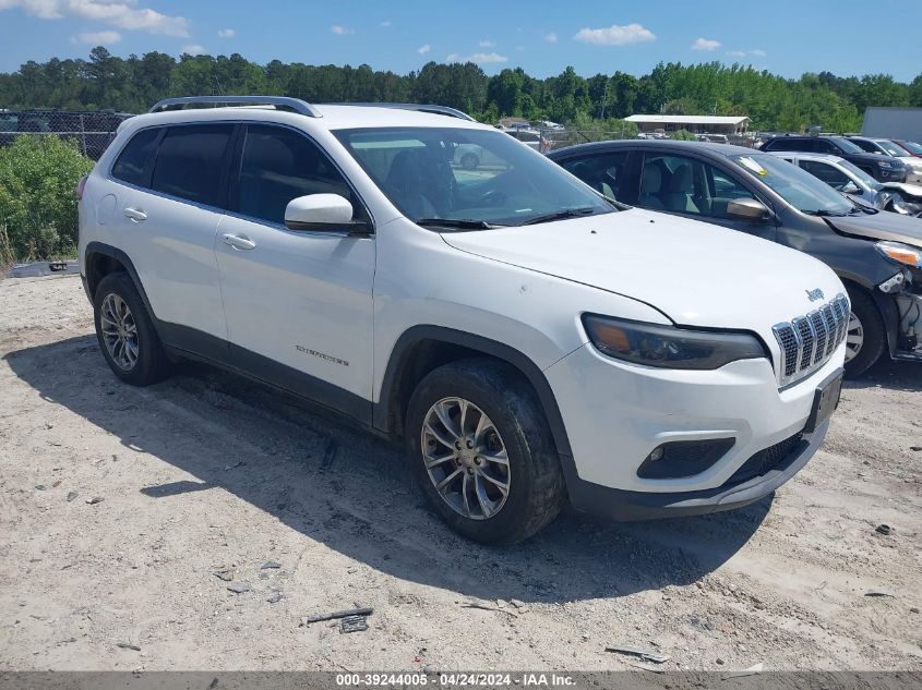 2019 Jeep Cherokee Latitude Plus 4X4 VIN: 1C4PJMLN6KD338167 Lot: 39244005