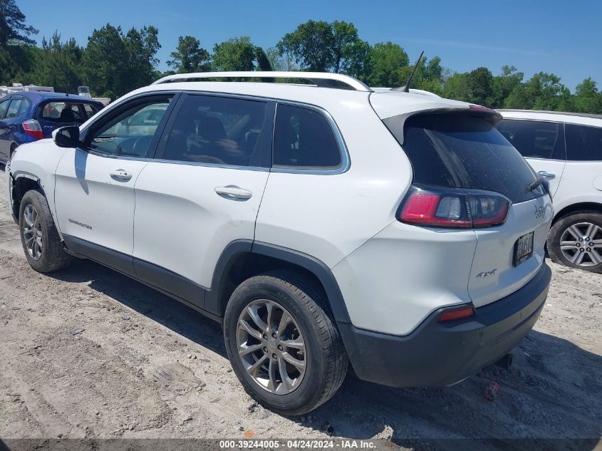 2019 Jeep Cherokee Latitude Plus 4X4 VIN: 1C4PJMLN6KD338167 Lot: 39244005