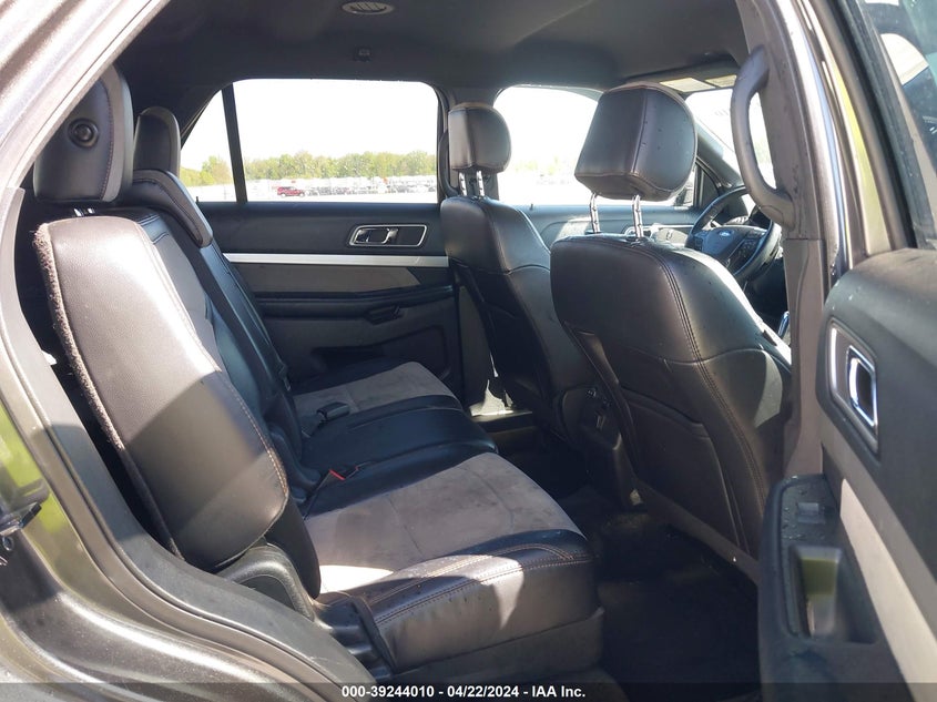 VIN 1FM5K7D86HGD10211 2017 FORD EXPLORER XLT