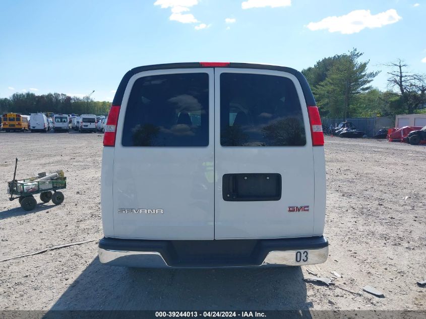 2020 GMC Savana Cargo Rwd 3500 Extended Wheelbase Lt VIN: 1GJZ7PFG9L1173507 Lot: 39244013