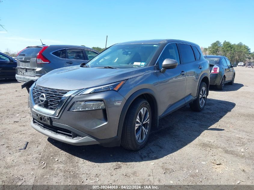 2022 Nissan Rogue Sv Intelligent Awd VIN: 5N1BT3BB3NC679067 Lot: 50433764