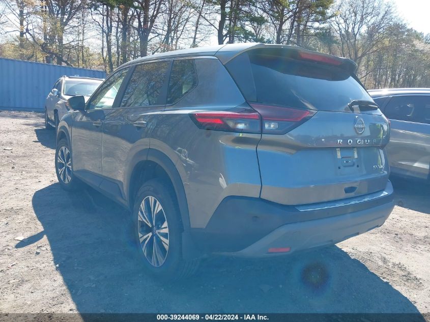 2022 Nissan Rogue Sv Intelligent Awd VIN: 5N1BT3BB3NC679067 Lot: 50433764
