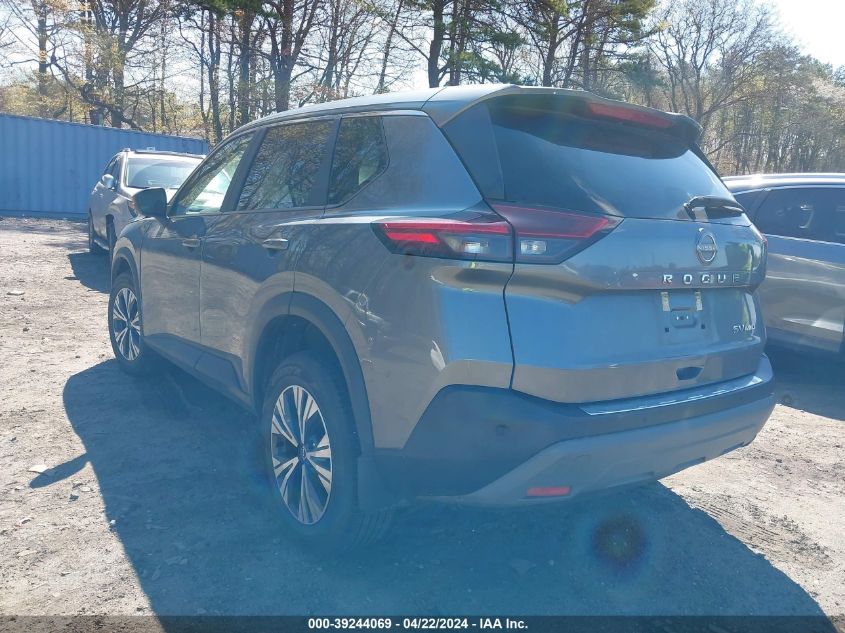 2022 Nissan Rogue Sv Intelligent Awd VIN: 5N1BT3BB3NC679067 Lot: 39244069