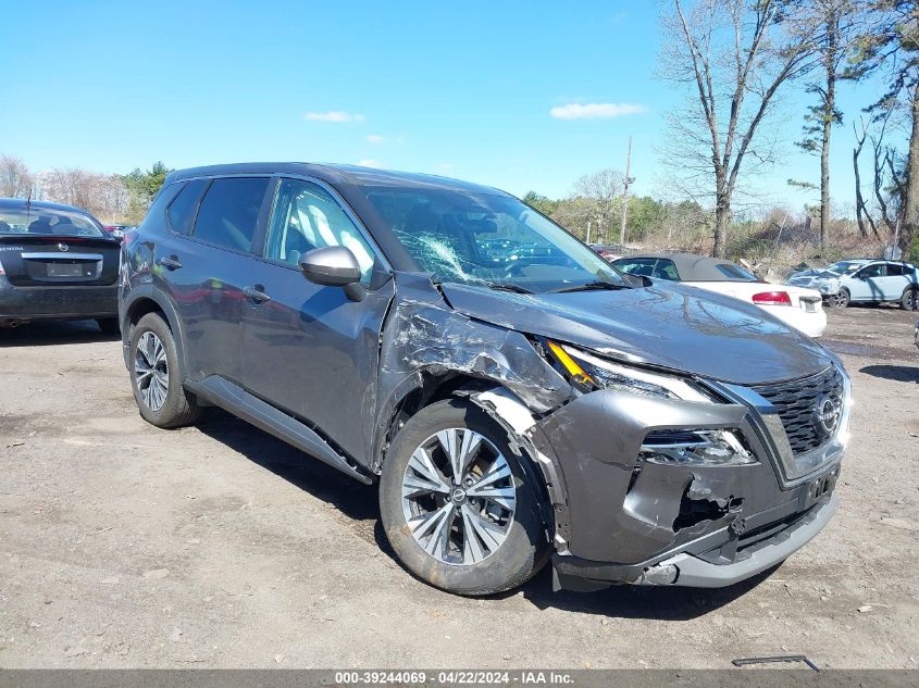 2022 Nissan Rogue Sv Intelligent Awd VIN: 5N1BT3BB3NC679067 Lot: 50433764