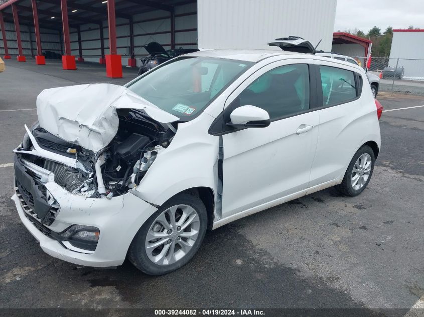 2020 Chevrolet Spark Fwd 1Lt Automatic VIN: KL8CD6SA2LC459066 Lot: 39244082