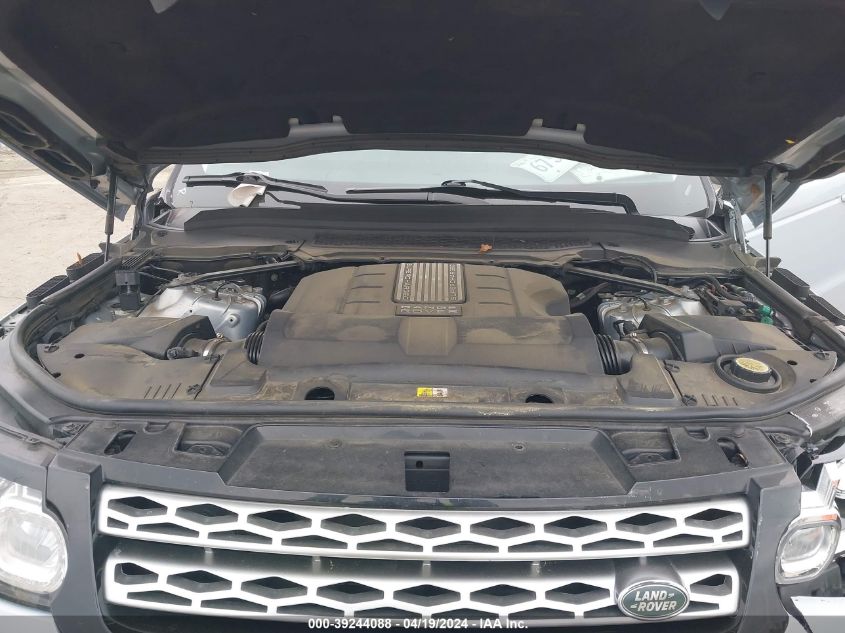 2014 Land Rover Range Rover Sport 3.0L V6 Supercharged Hse VIN: SALWR2WF5EA384052 Lot: 39244088