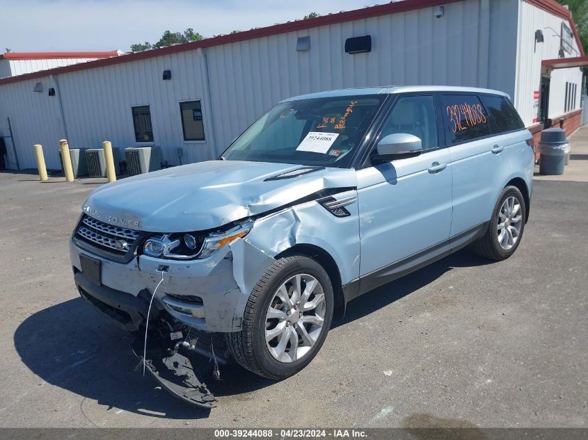 2014 Land Rover Range Rover Sport 3.0L V6 Supercharged Hse VIN: SALWR2WF5EA384052 Lot: 39244088