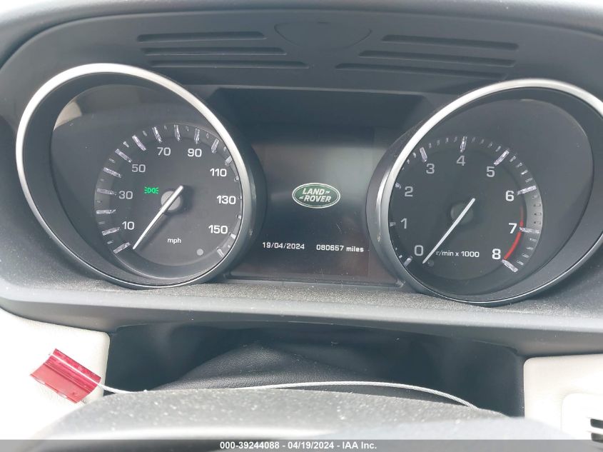 2014 Land Rover Range Rover Sport 3.0L V6 Supercharged Hse VIN: SALWR2WF5EA384052 Lot: 39244088