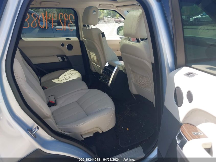 2014 Land Rover Range Rover Sport 3.0L V6 Supercharged Hse VIN: SALWR2WF5EA384052 Lot: 39244088