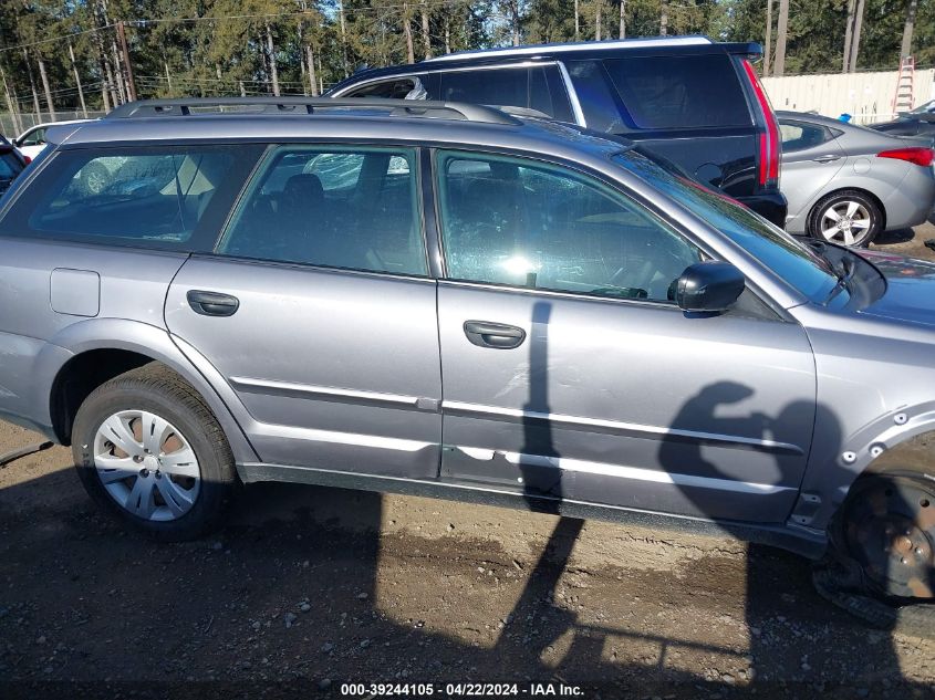 2008 Subaru Outback VIN: 4S4BP60C287361648 Lot: 50870704
