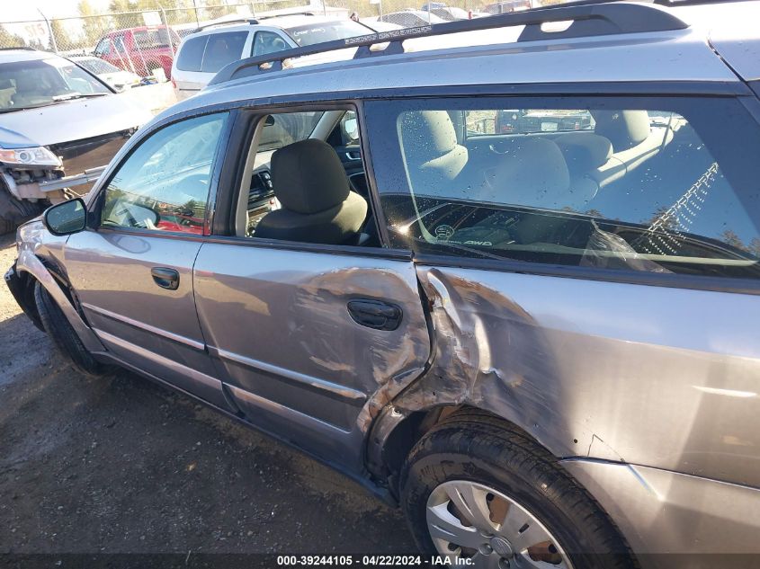 2008 Subaru Outback VIN: 4S4BP60C287361648 Lot: 50870704