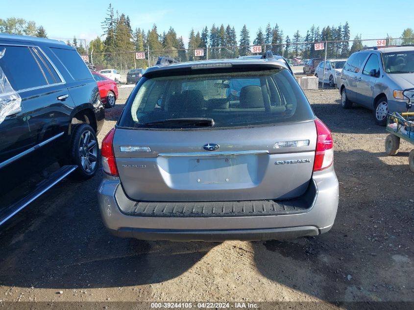 2008 Subaru Outback VIN: 4S4BP60C287361648 Lot: 50870704