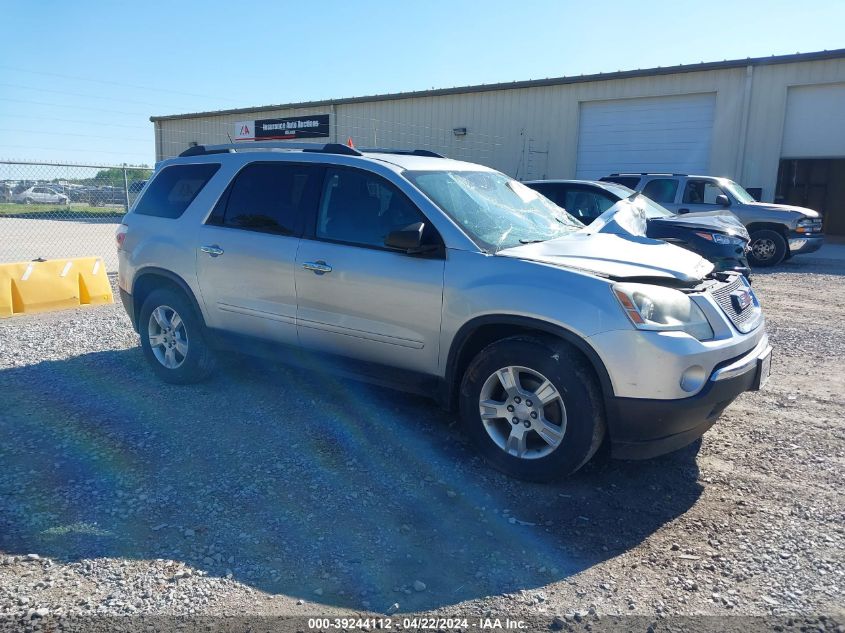 2012 GMC Acadia Sl VIN: 1GKKRNED2CJ175098 Lot: 39244112