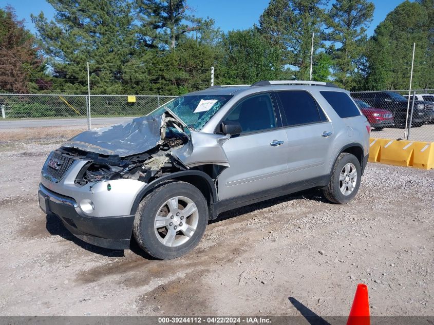 2012 GMC Acadia Sl VIN: 1GKKRNED2CJ175098 Lot: 39244112