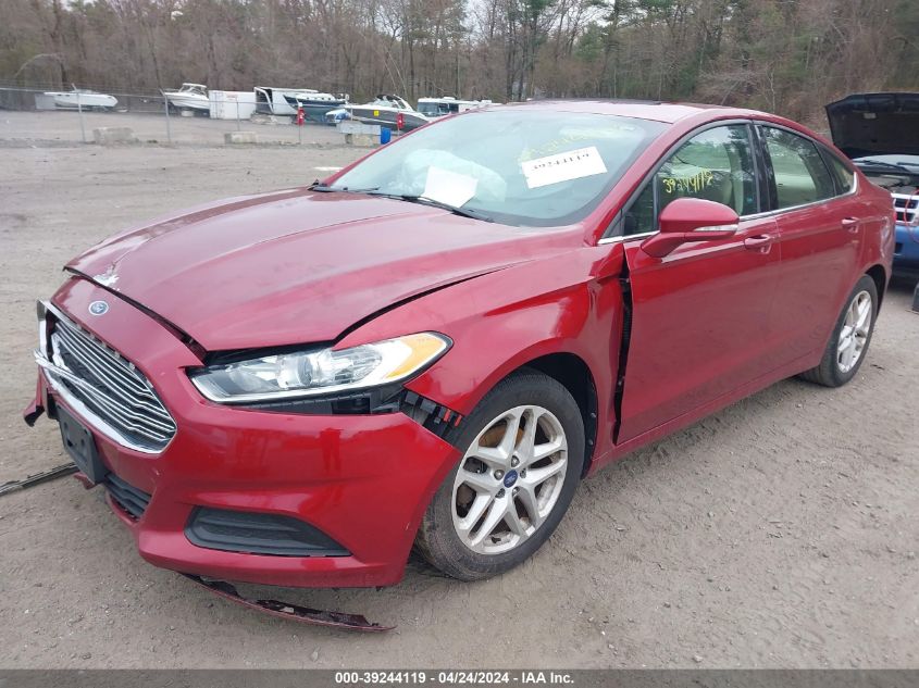 2014 Ford Fusion Se VIN: 3FA6P0H7XER223456 Lot: 39244119