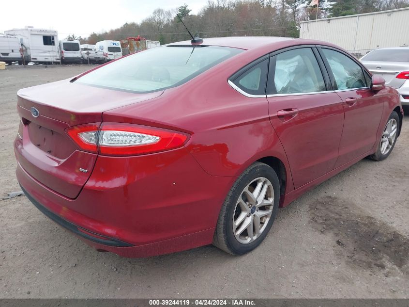 2014 Ford Fusion Se VIN: 3FA6P0H7XER223456 Lot: 39244119