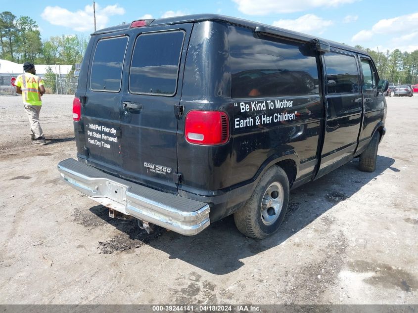 2B7HB21Z9VK533492 | 1997 DODGE RAM VAN 2500