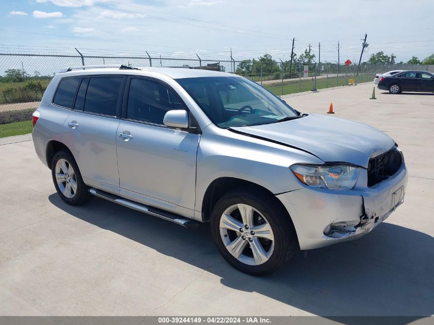 2008 Toyota Highlander Limited VIN: JTEDS42A082013092 Lot: 50585364