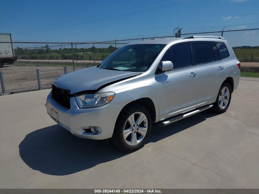 2008 Toyota Highlander Limited VIN: JTEDS42A082013092 Lot: 39244149