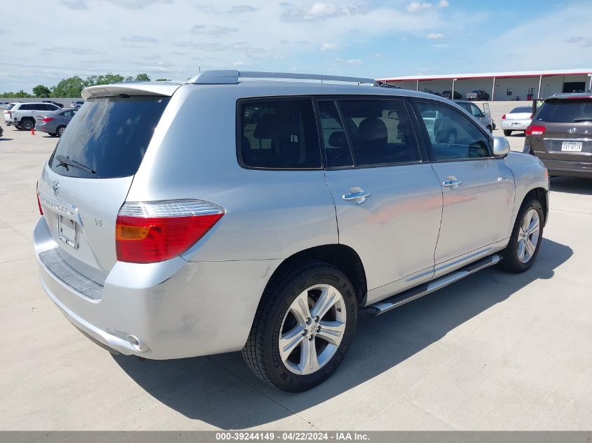 2008 Toyota Highlander Limited VIN: JTEDS42A082013092 Lot: 39244149