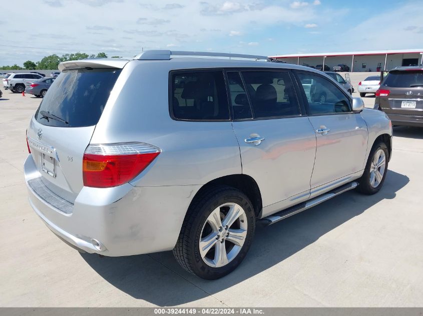 2008 Toyota Highlander Limited VIN: JTEDS42A082013092 Lot: 50585364