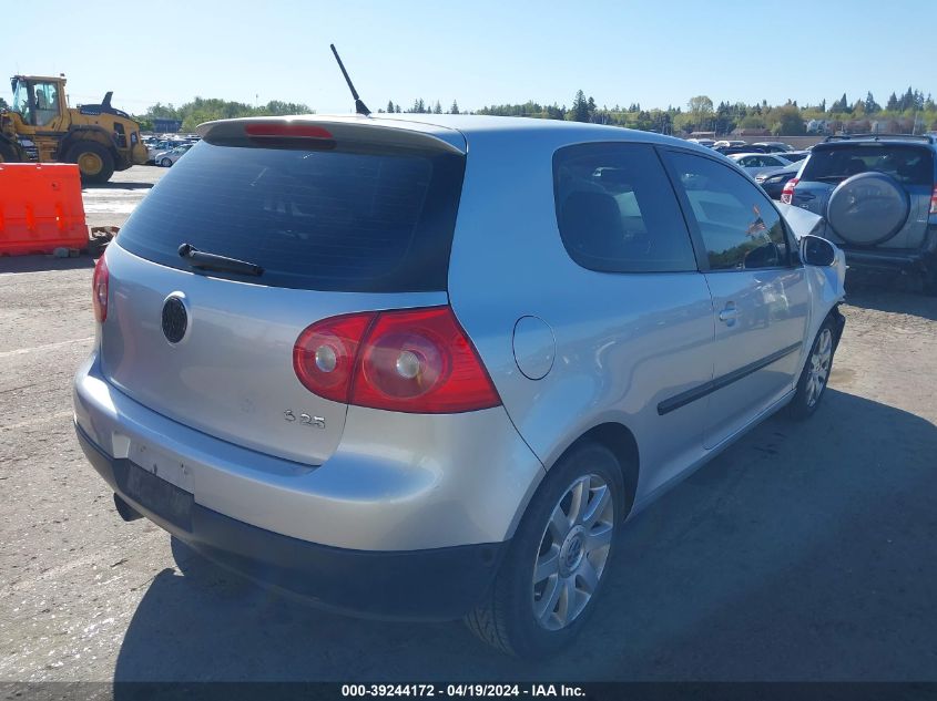 2009 Volkswagen Rabbit S VIN: WVWAB71K19W035275 Lot: 39244172