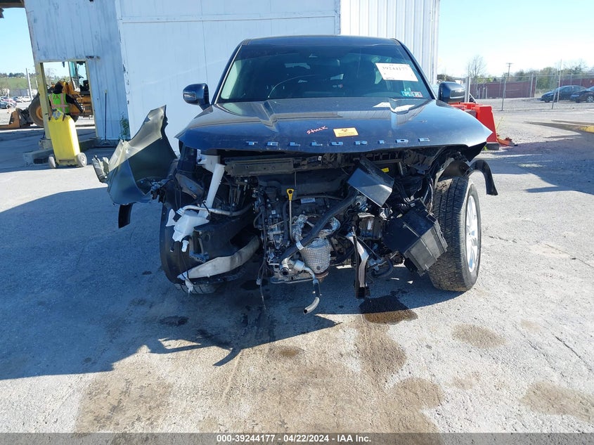 VIN 5XYP24HC8MG128565 2021 KIA TELLURIDE LX