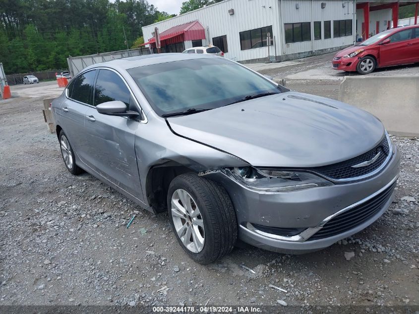 2017 Chrysler 200 Limited Platinum VIN: 1C3CCCAB4HN503202 Lot: 39244178