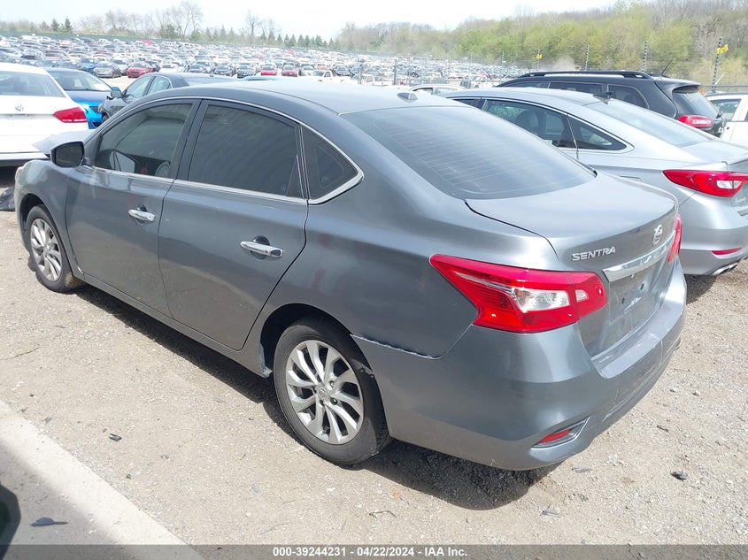 VIN 3N1AB7AP6JY283159 2018 NISSAN SENTRA SV