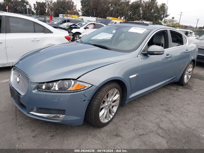 SAJWA0E75D8S83520 2013 Jaguar Xf V6 Sc