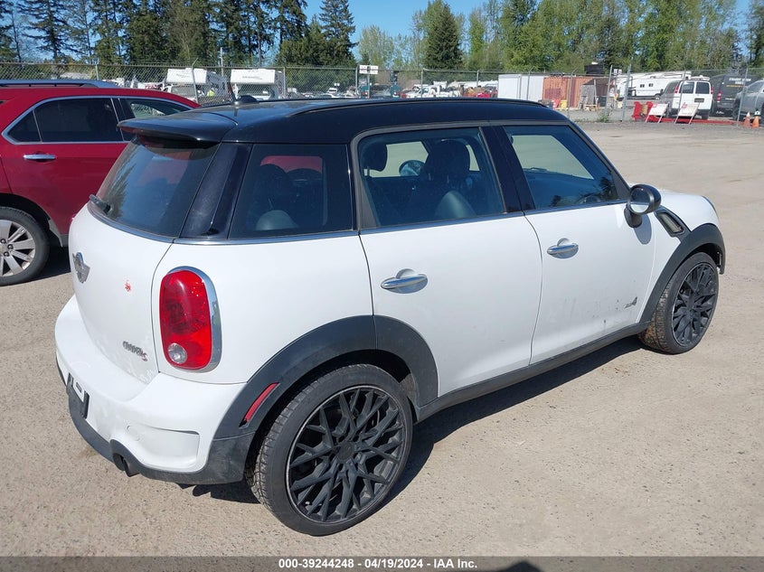 2013 Mini Countryman Cooper S VIN: WMWZC5C52DWP31046 Lot: 39244248